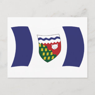 Northwest Territories Flag Postcard