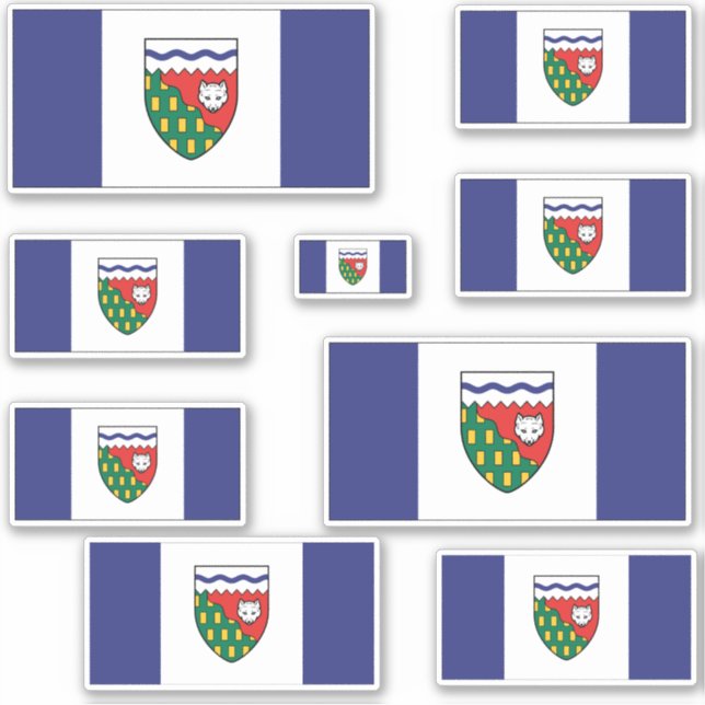Northwest Territories Flags Graphic (Front)
