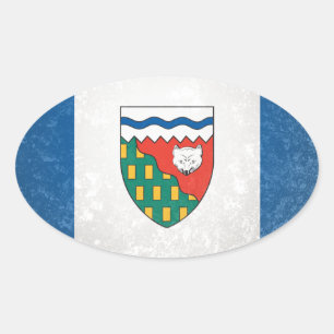 Northwest Territories Oval Sticker