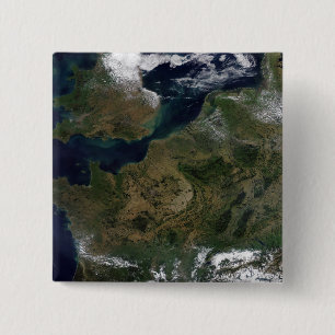 Northwestern Europe 2 Inch Square Button