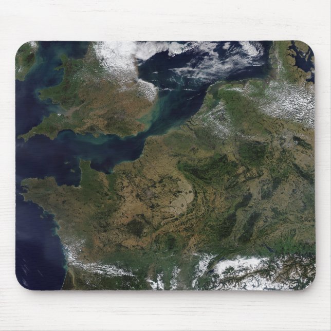 Northwestern Europe Mouse Pad (Front)