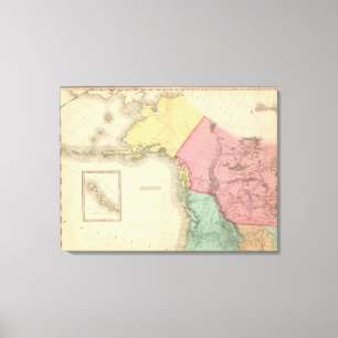 Northwestern North America Canvas Print