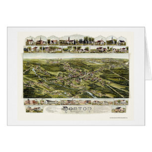 Norton, carte panoramique de mA - 1891