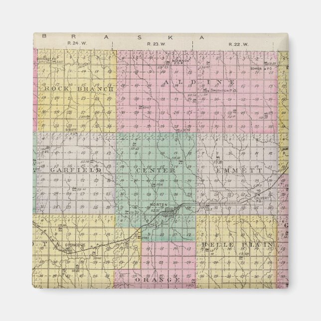 Norton County, Kansas Magnet (Front)