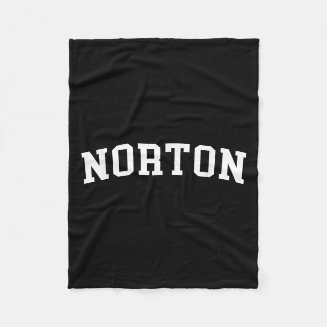 Norton  fleece blanket (Front)