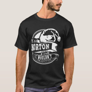 Norton- Hat Xmas Personalized Name T-Shirt