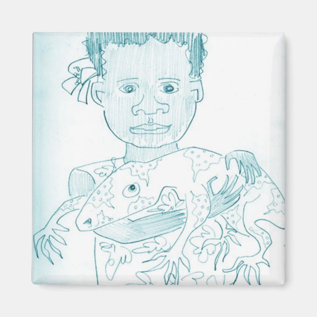 Norupa's Lizard Magnet (Front)