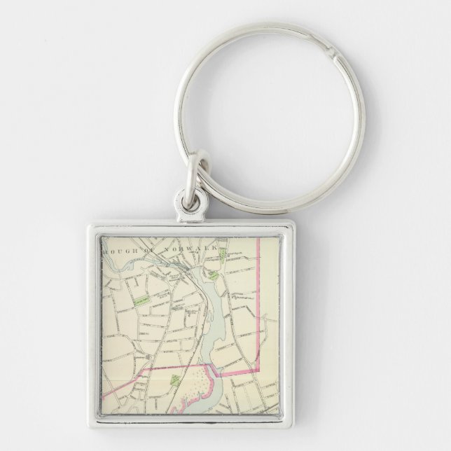 Norwalk, S Norwalk Keychain (Front)