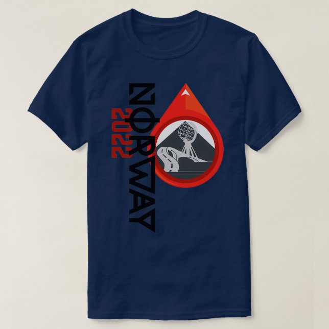 Norway 2022 T-Shirt (Design Front)