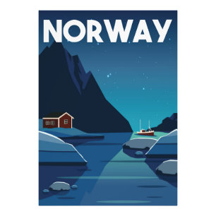Norway Background Photo Print