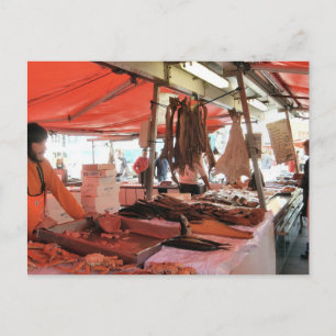 Norway, Bergen fish market Postcard