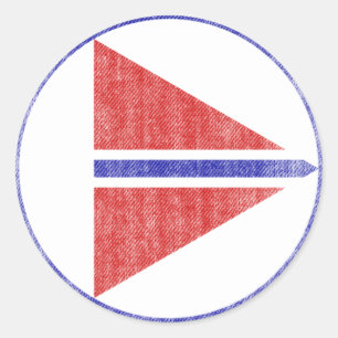 NORWAY CLASSIC ROUND STICKER