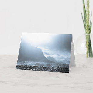 Norway Coast Landscape Photo Card