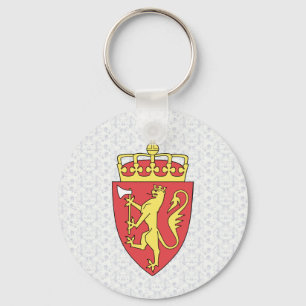 Norway Coat of Arms detail Keychain