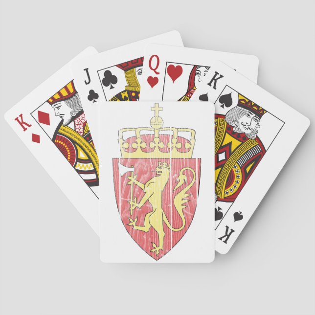 Norway Coat Of Arms Playing Cards (Back)
