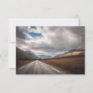 Norway Country Road Card