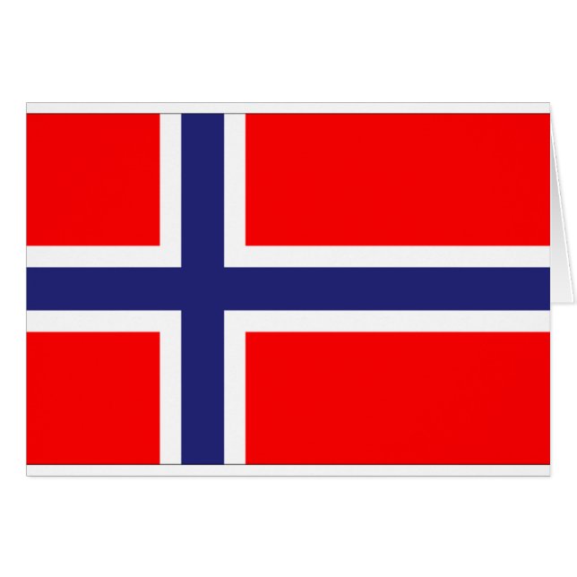 Norway flag (Front Horizontal)