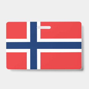 Norway Flag Badge
