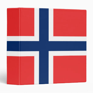Norway Flag Binder