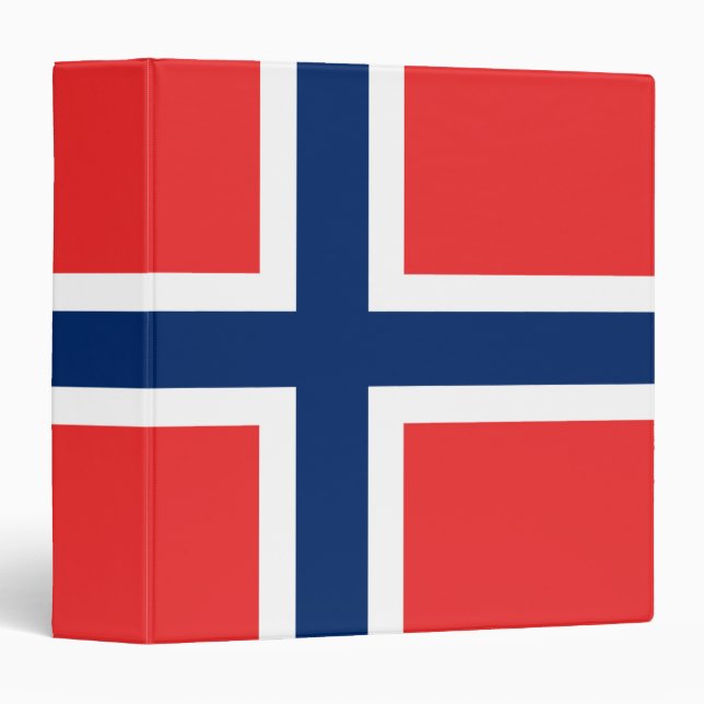 Norway Flag Binder (Front/Spine)