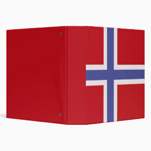 Norway flag binder