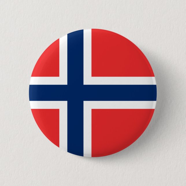Norway Flag Button (Front)