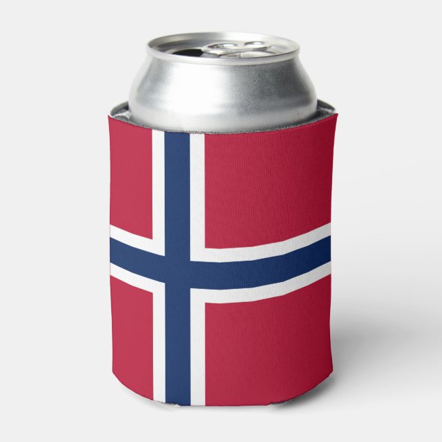 Norway Flag Can Cooler (Can Front)