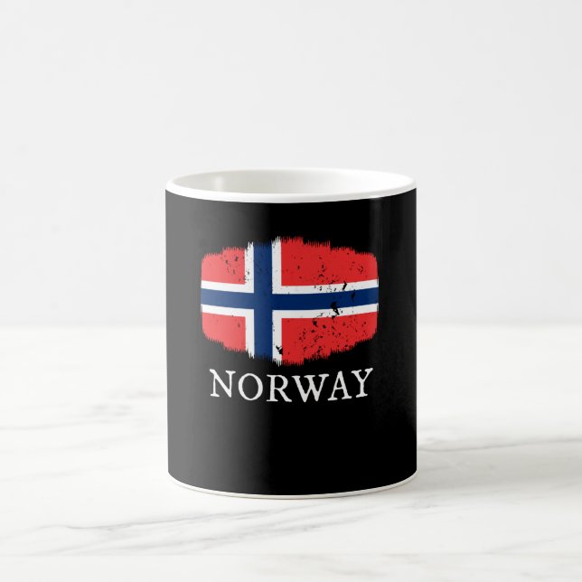 Norway Flag Coffee Mug (Center)