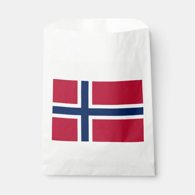 Norway Flag Favour Bag (Front)