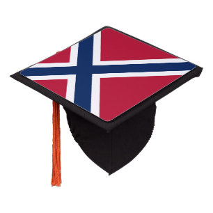 Norway Flag Graduation Cap Topper
