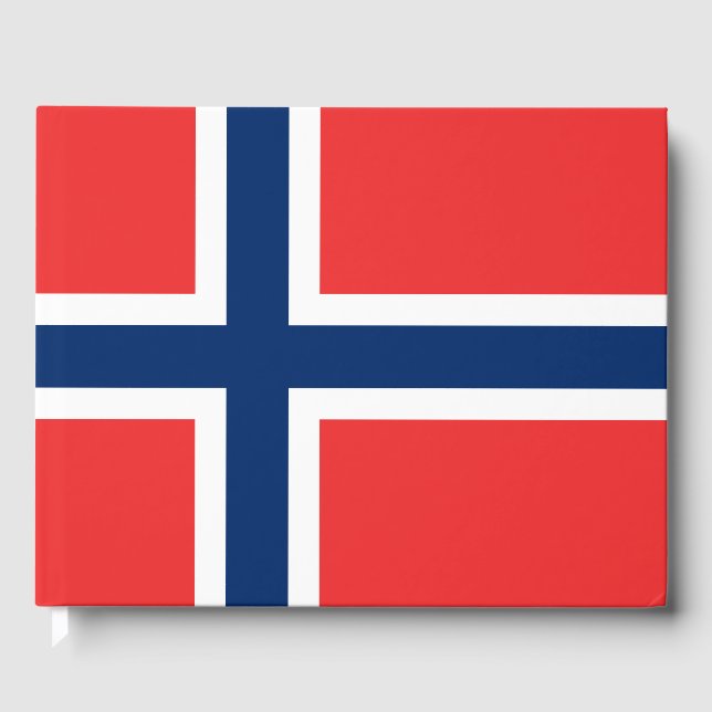 Norway Flag Guest Book (Front)