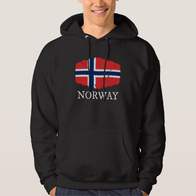 Norway Flag Hoodie (Front)