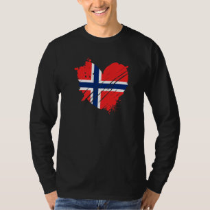 Norway Flag I love Norway is in my DNA  for Norweg T-Shirt