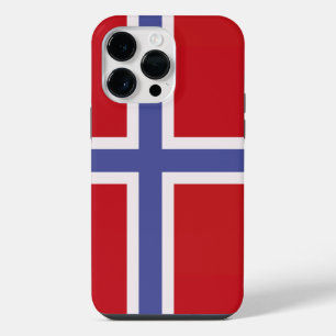 Norway flag iPhone 14 pro max case