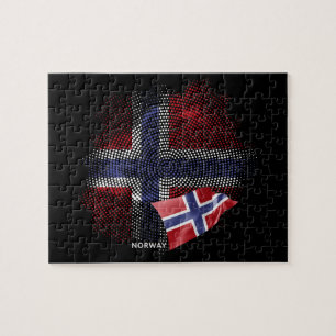 Norway flag jigsaw puzzle