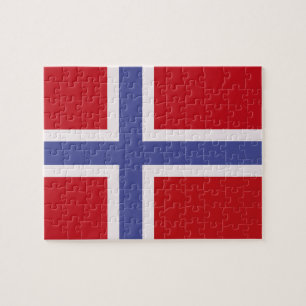 Norway flag jigsaw puzzle