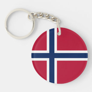 Norway Flag Keychain