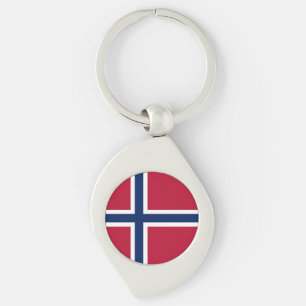 Norway Flag Keychain