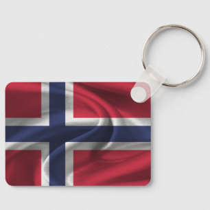 Norway Flag Keychain