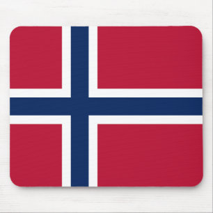 Norway Flag Mouse Pad