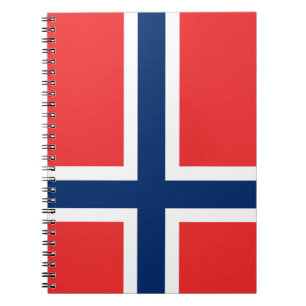 Norway Flag Notebook