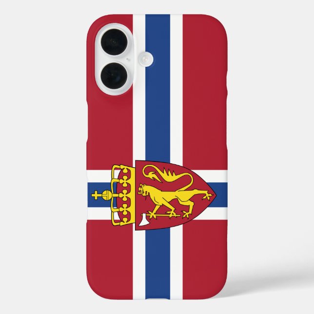 Norway flag phone case (Back)