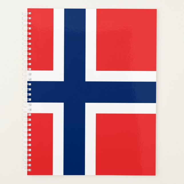 Norway Flag Planner (Front)