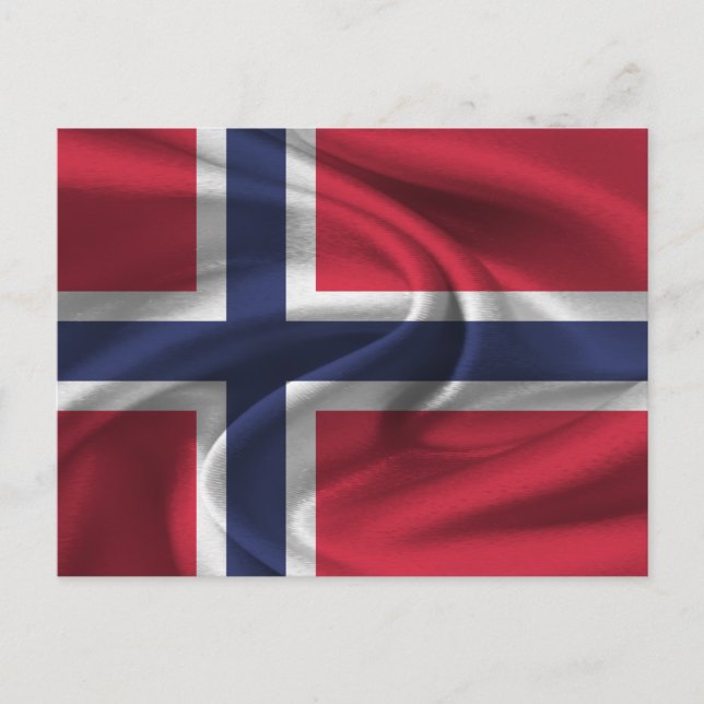 Norway Flag Postcard (Front)