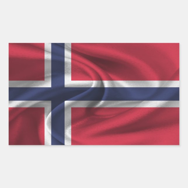 Norway Flag Sticker (Front)