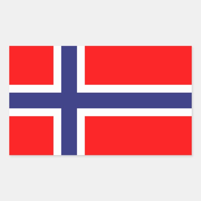 Norway flag sticker (Front)