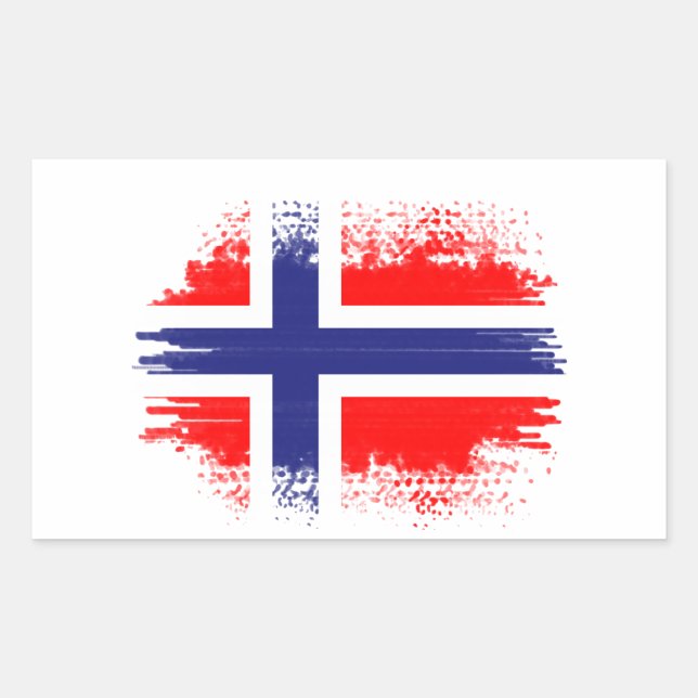 Norway flag sticker (Front)