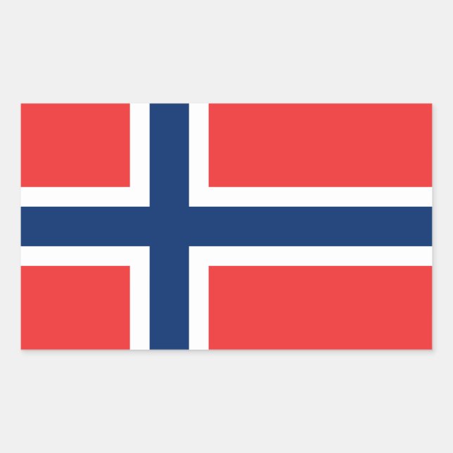 Norway Flag Stickers* Sticker (Front)