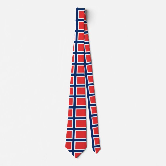 Norway Flag Tie (Front)