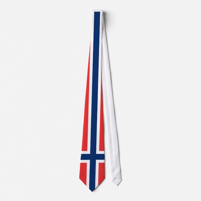 Norway Flag Tie (Front)